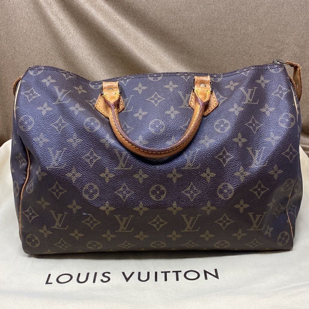 Authentic LOUIS VUITTON Speedy 35 Monogram - Picture 5 of 16